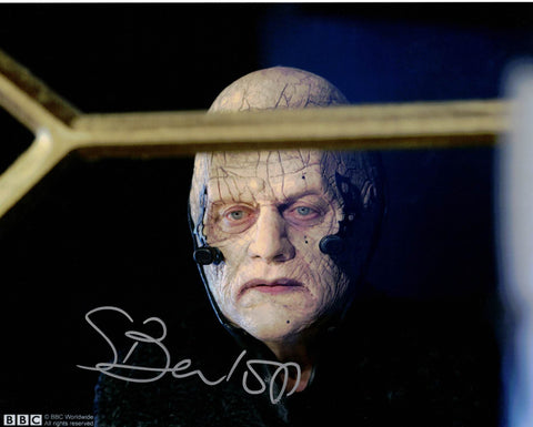 STEVEN BERKOFF -Shakri in Doctor Who - The Power of Three - hand signed 10 x 8 photo
