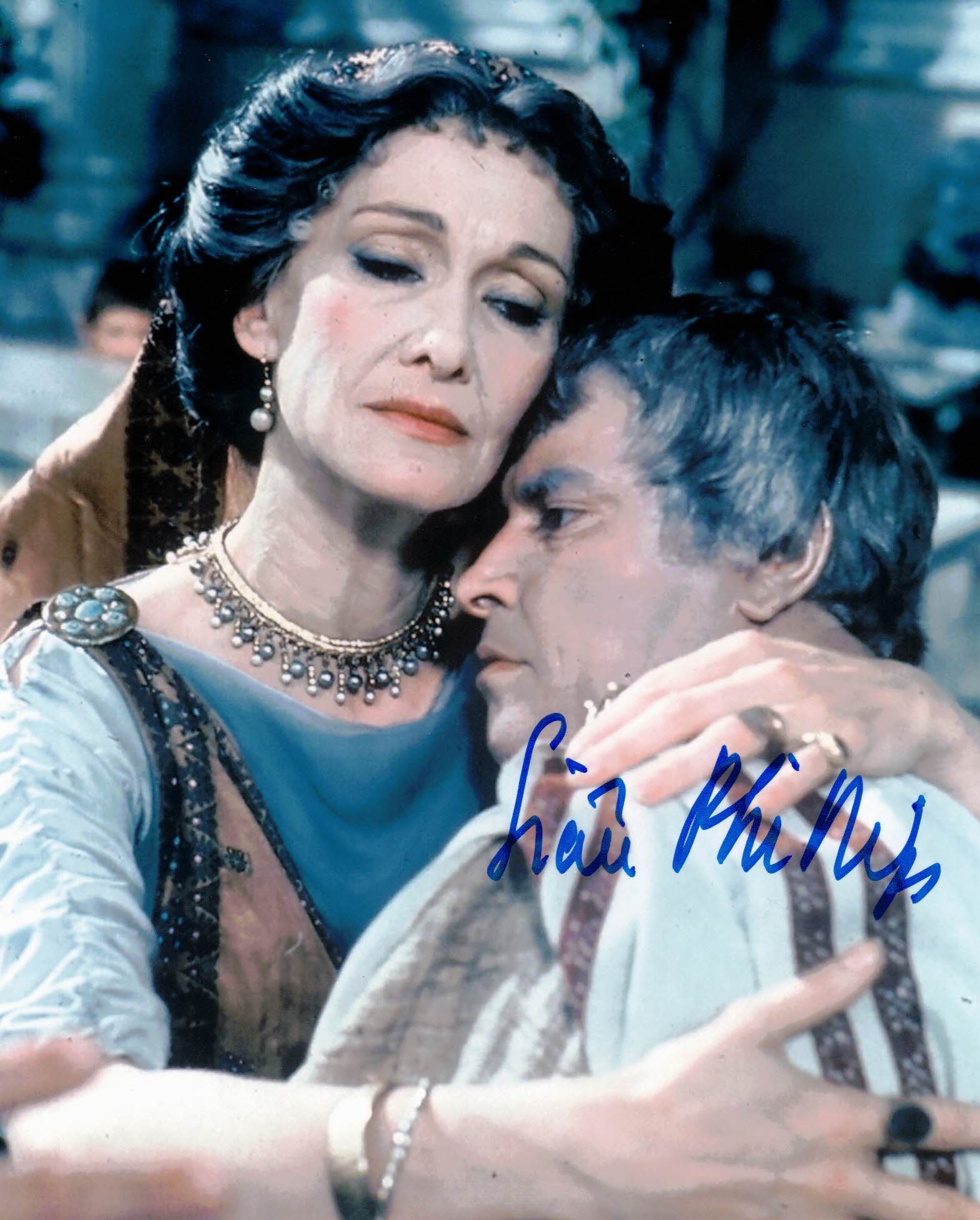 SIAN PHILIPS Livia In I Claudius Hand Signed 10 X 8 Photo Autographica sian-philips-livia-in-i-claudius-hand-signed-10-x-8-photo-autographica