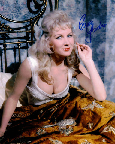 CARON GARDNER - Burgomasters Wife - Evil of Frankenstein - hand signed 10 x 8 photo