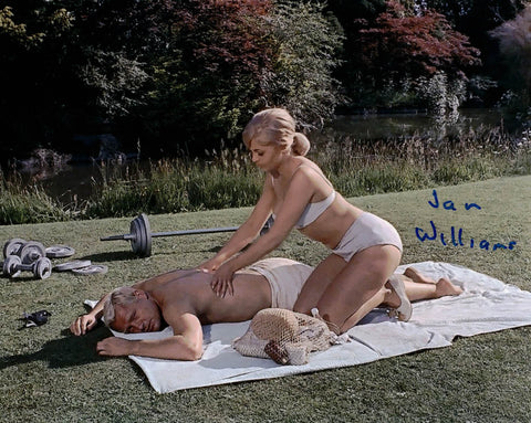 JAN WILLIAMS - Masseuse in From Russia With Love  hand signed 10 x 8 photo