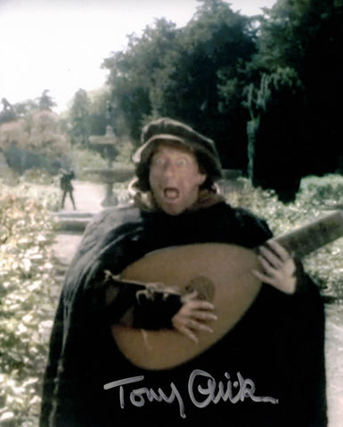 TONY AITKEN - Minstrel in Blackadder 2 - hand signed 10 x 8 photo