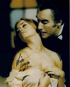 LINDA HAYDEN - Alice Hargood in Taste The Blood Of Dracula - hand signed 10 x 8 photo