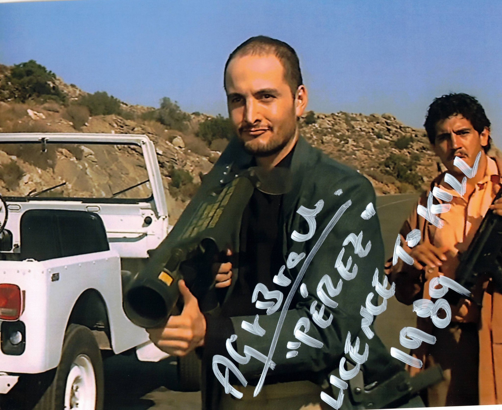 ALEJANDRO BRACHO Perez in James Bond - Licence To Kill - hand signed 1 ...