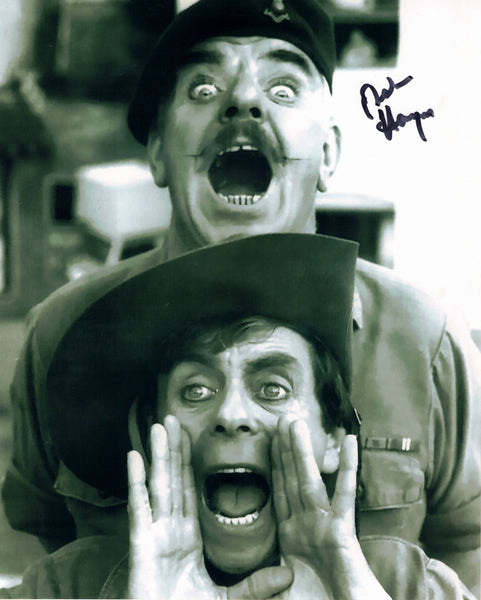 MELVYN HAYES  - Gloria Beaumont in It Ain't Half Hot Mum - hand signed 10 x 8 photo
