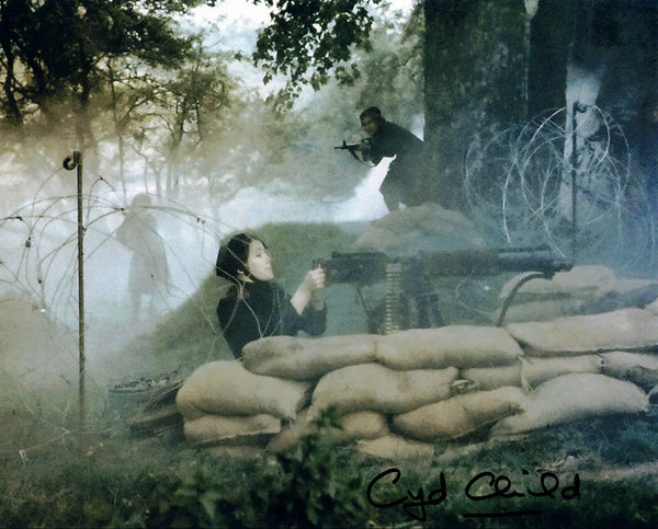 CYD CHILD -stunts in The Goodies - hand  signed 10 x 8 photo