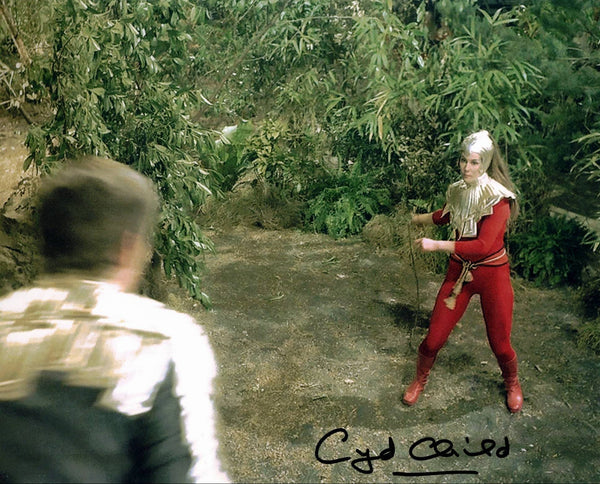 CYD CHILD stunts - Space 1999 - hand  signed 10 x 8 photo