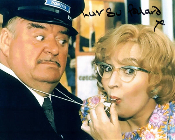 SU POLLARD - Ethel in Oh Doctor Beeching -  hand signed 10 x 8 photo