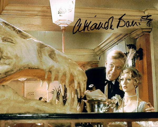 AMANDA BARRIE - Mrs BJ Spence in One Of Our Dinosaurs is Missing -  hand signed 10 x 8 photo