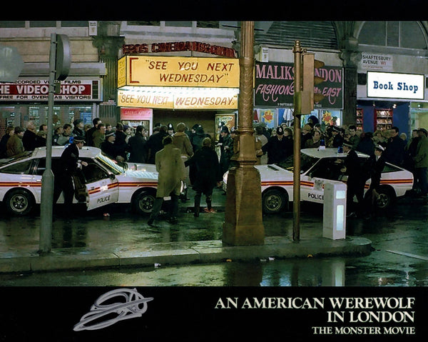 JOHN ALTMAN - Policeman in American Werewolf In London -  hand signed 10 x 8 photo