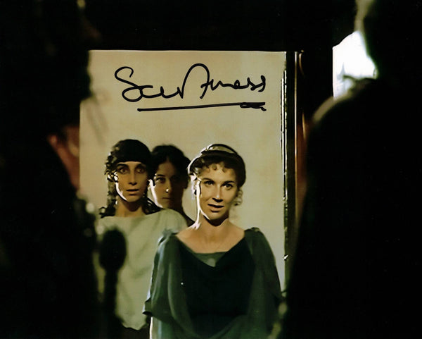 SOUAD FARESS - Slave girl in I Claudius- hand  signed 10 x 8 photo