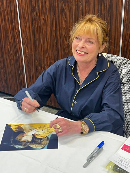 JANET ELLIS - Blue Peter Presenter- hand signed 10 x 8  photo