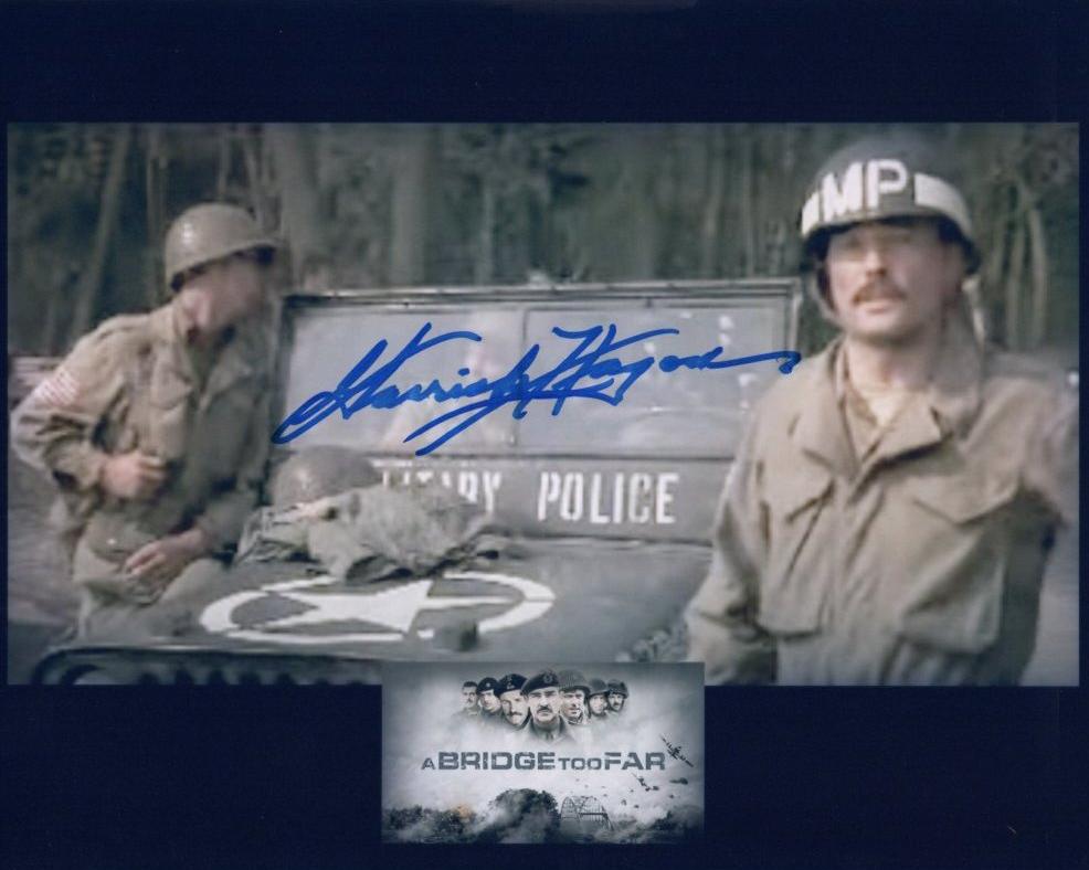 Lt Rafferty GARRICK HAGON - Lt Rafferty in A Bridge Too Far -hand signed 10 x 8 ph ...