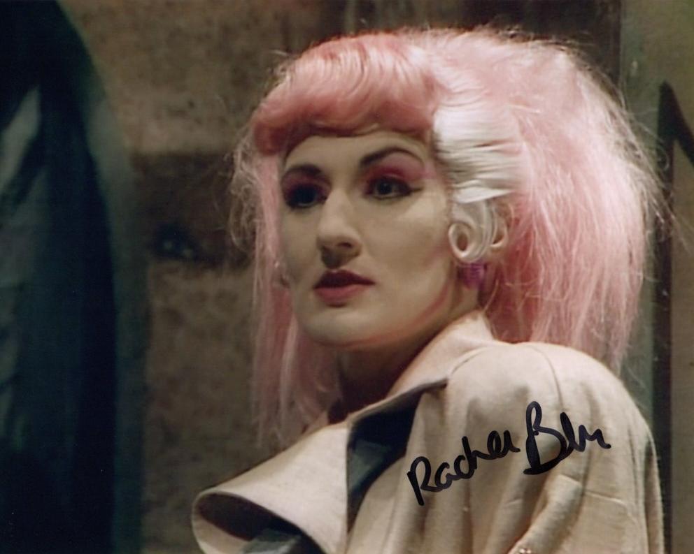 RACHEL BELL - Priscilla P in Doctor Who - The Happiness Patrol  hand signed 10 x 8 phot
