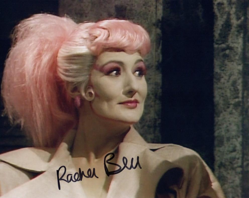 RACHEL BELL - Priscilla P in Doctor Who - The Happiness Patrol  hand signed 10 x 8 photo