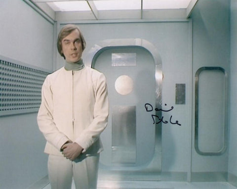 DAVID SIBLEY - Commentator in Death Watch - Blake's 7- The Pirate Planet signed 10 x 8 photo