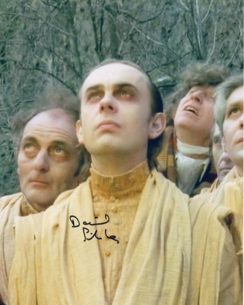 DAVID SIBLEY - Pralix in Doctor Who - The Pirate Planet signed 10 x 8 photo