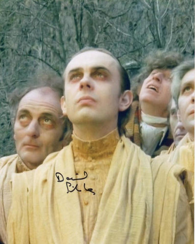 DAVID SIBLEY - Pralix in Doctor Who - The Pirate Planet signed 10 x 8 photo