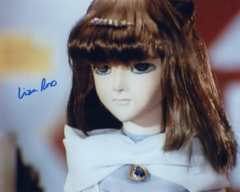 LIZA ROSS - Lamia in Starfleet/ X Bomber- hand signed 10 x 8 photo