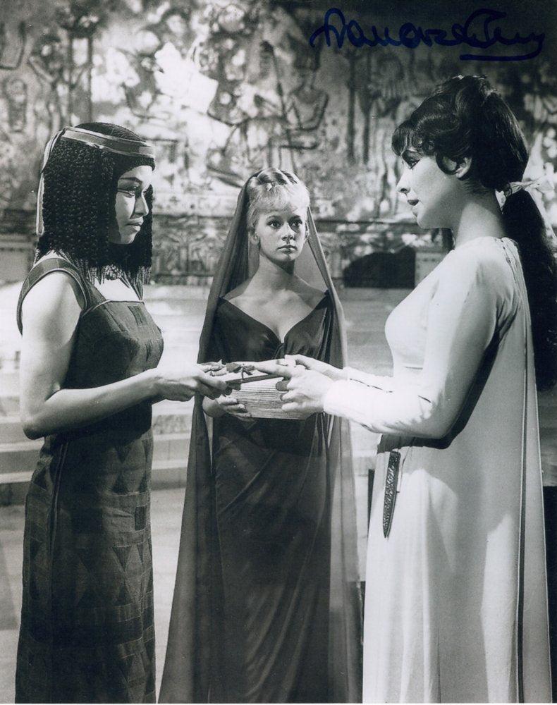 FRANCESCA ANNIS - Eiras in Cleopatra -  hand signed 10 x 8 photo