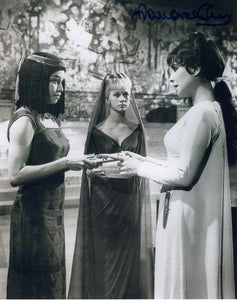 FRANCESCA ANNIS - Eiras in Cleopatra -  hand signed 10 x 8 photo