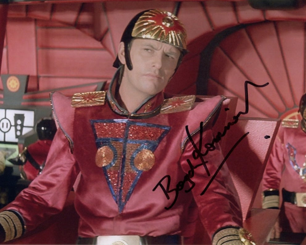 BOGDAN KOMINOWSKI Lt in Mings Air Force - Flash Gordon - signed 10 x 8 photo