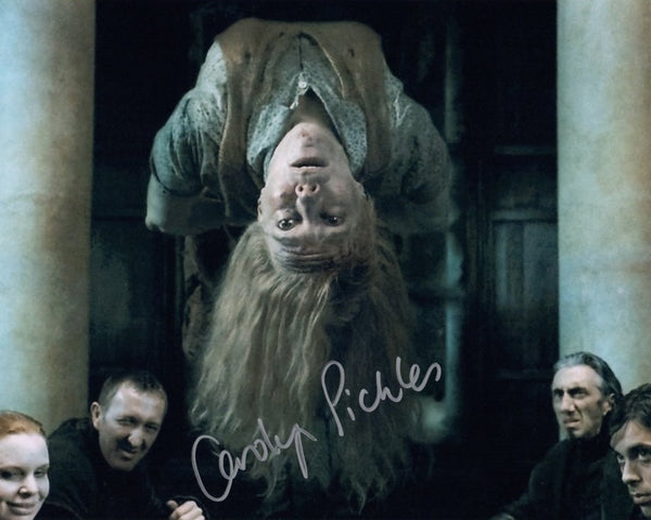 CAROLYN PICKLES - Charity Burbage in Harry Potter - hand signed 10 x 8 photo
