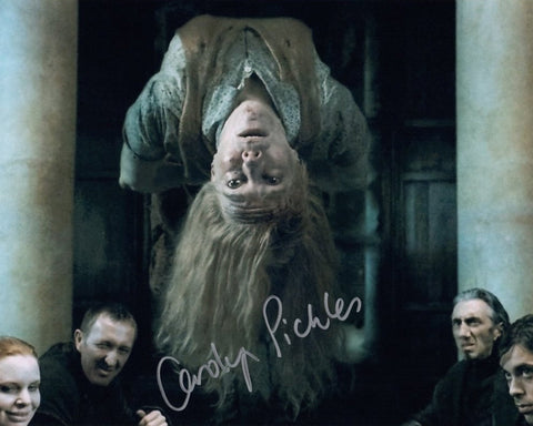 CAROLYN PICKLES - Charity Burbage in Harry Potter - hand signed 10 x 8 photo