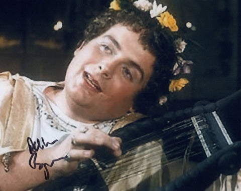 CHRISTOPHER BIGGINS - Nero in I Claudius - hand signed 10 x 8 photo