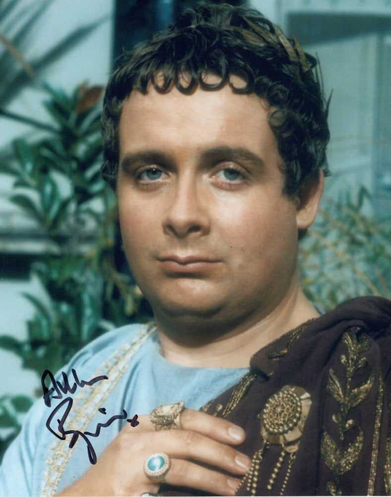 CHRISTOPHER BIGGINS - Nero in I Claudius - hand signed 10 x 8 photo