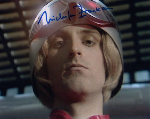 NICHOLAS FRANKAU - Guard in Terminal - Blake's 7- hand signed 10 x 8 photo