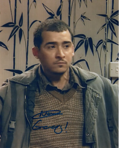 NABIL ELOUHABHI - Hassan Rahim in Trigger Point hand signed 10 x 8 photo