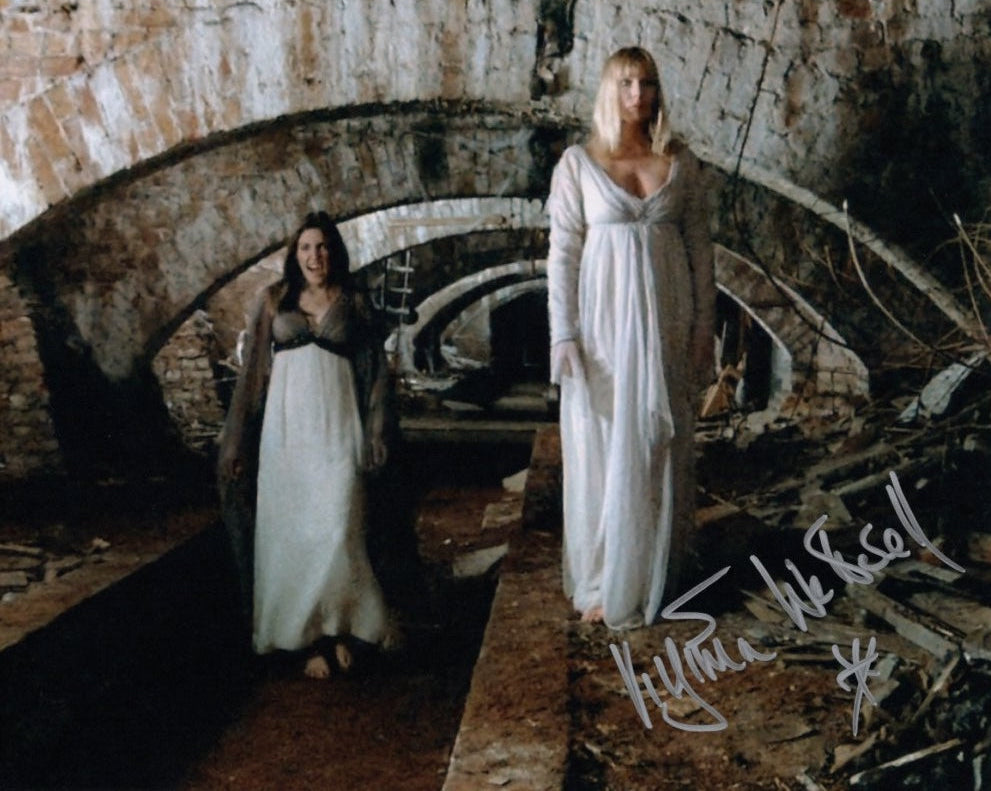 VIRGINIA WETHERELL - Bride of Dracula in Dracula (1974) - hand signed 10 x 8 photo