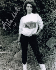 ALISON WORTH - Octopussy Girl in Octopussy - James Bond - hand signed 10 x 8 photo