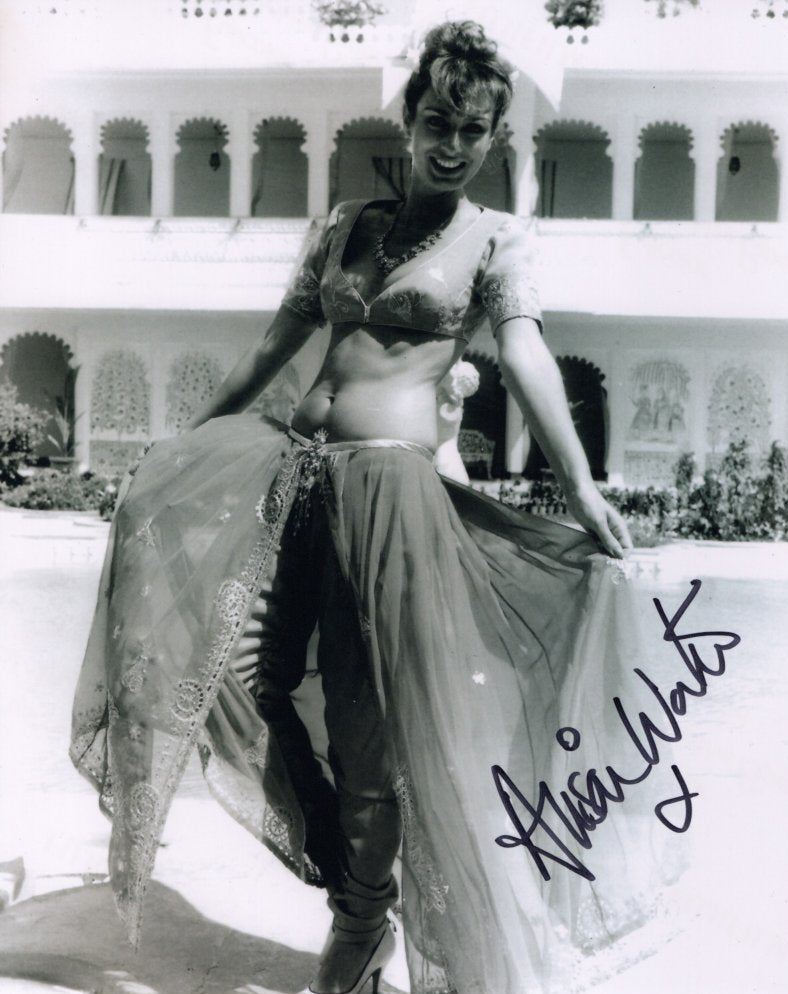 ALISON WORTH - Octopussy Girl in Octopussy - James Bond - hand signed 10 x 8 photo