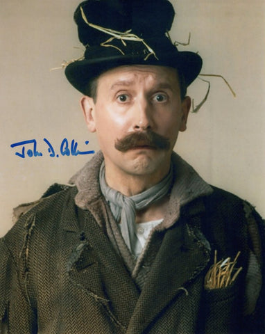 JOHN D COLLINS - Flight Lt. Fairfax in 'allo 'allo - hand signed 10 x 8 photo