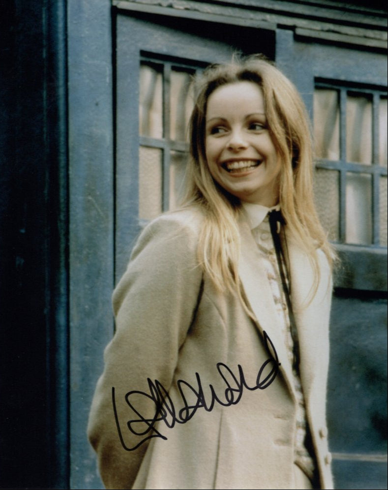 LALLA WARD - Romana in Doctor Who hand signed 10 x 8 photo