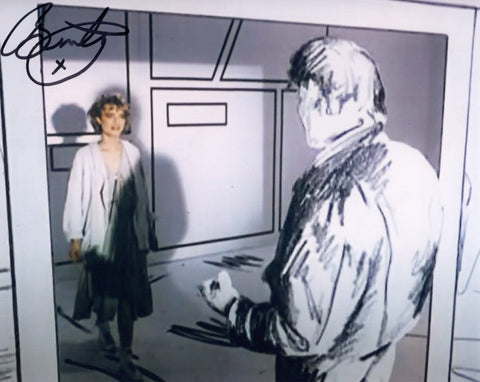 BUNTY BAILEY  - Girl in A- Ha - Take on Me Video - hand signed 10 x 8 photo