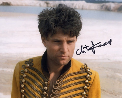 CHRISTOPHER GUARD - Bell Boy In Doctor Who - The Greatest Show In The Galaxy - hand signed 10 x 8 photo