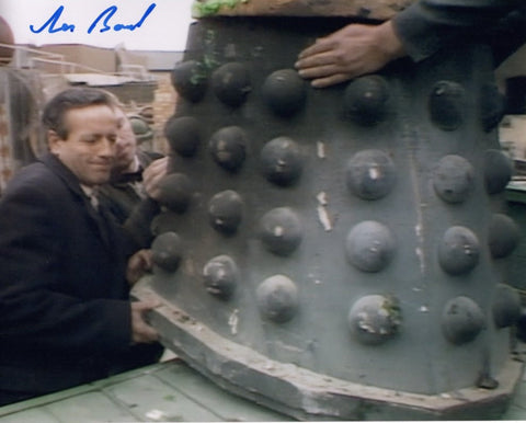 LEN BOND - Association Man in Doctor Who - Remembrance of The Daleks hand signed 10 x 8 photo