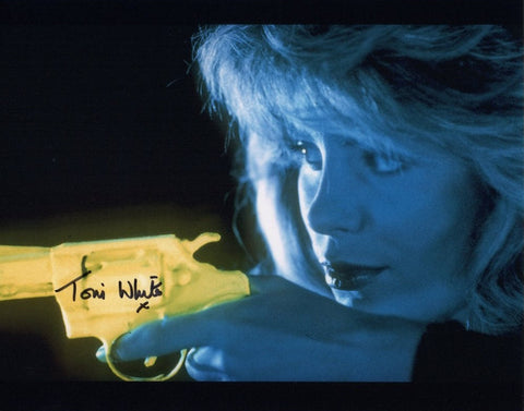 TONI WHITE  - Girl in title Sequence in A View To A Kil l- James Bond hand signed 10 x 8 photo (Copy)