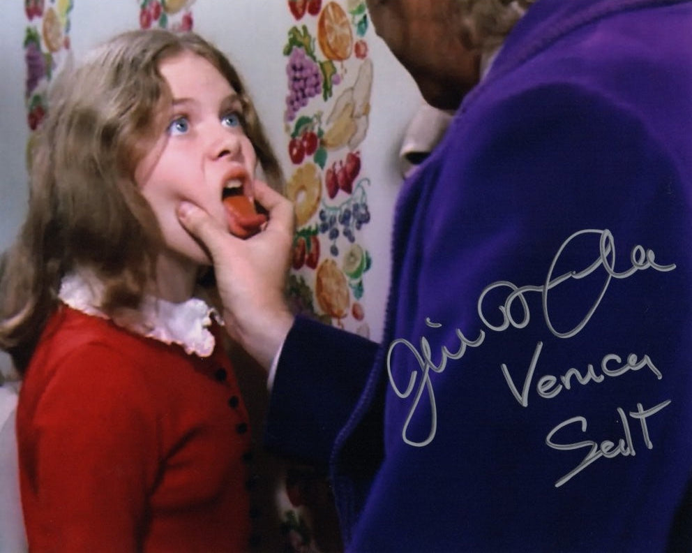 JULIE DAWN COLE - Veruca Salt - Willy Wonka & the Chocolate Factory hand signed 10 x 8 photo