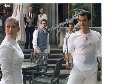 TERRY FRANCIS - Stewad at Blades in Die Another Day  - James Bond - hand signed 10 x 8 photo