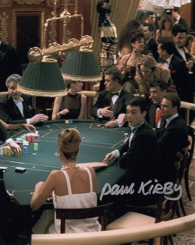 PAUL KIRBY - Casino Patron in Goldeneye _ James Bond - hand signed 10 x 8 photo