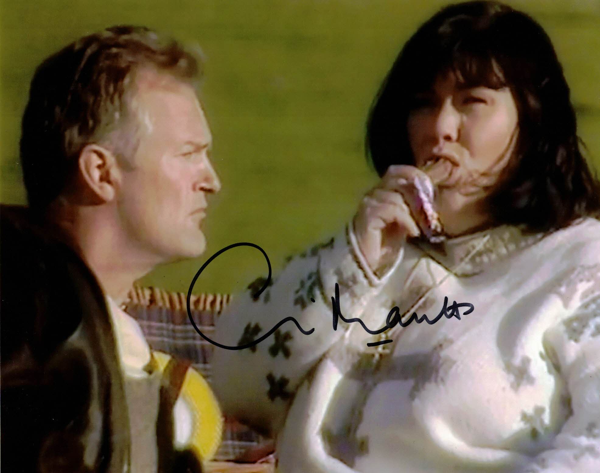 Clive Hand CLIVE MANTLE - Simon Hortin - The Vicar of Dibley Hand signed 10 x 8 p ...