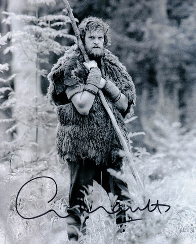 CLIVE MANTLE - Little John in Robin Of Sherwood -  Hand signed 10 x 8 photo