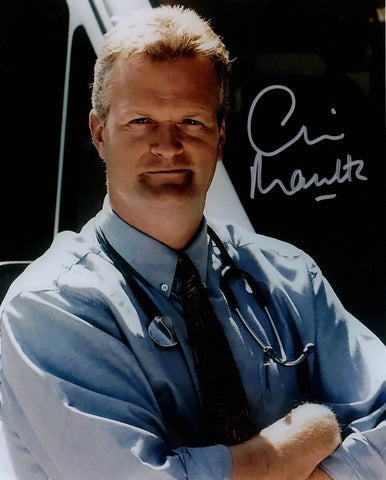 CLIVE MANTLE - Mike Barratt in Casualty-  Hand signed 10 x 8 photo