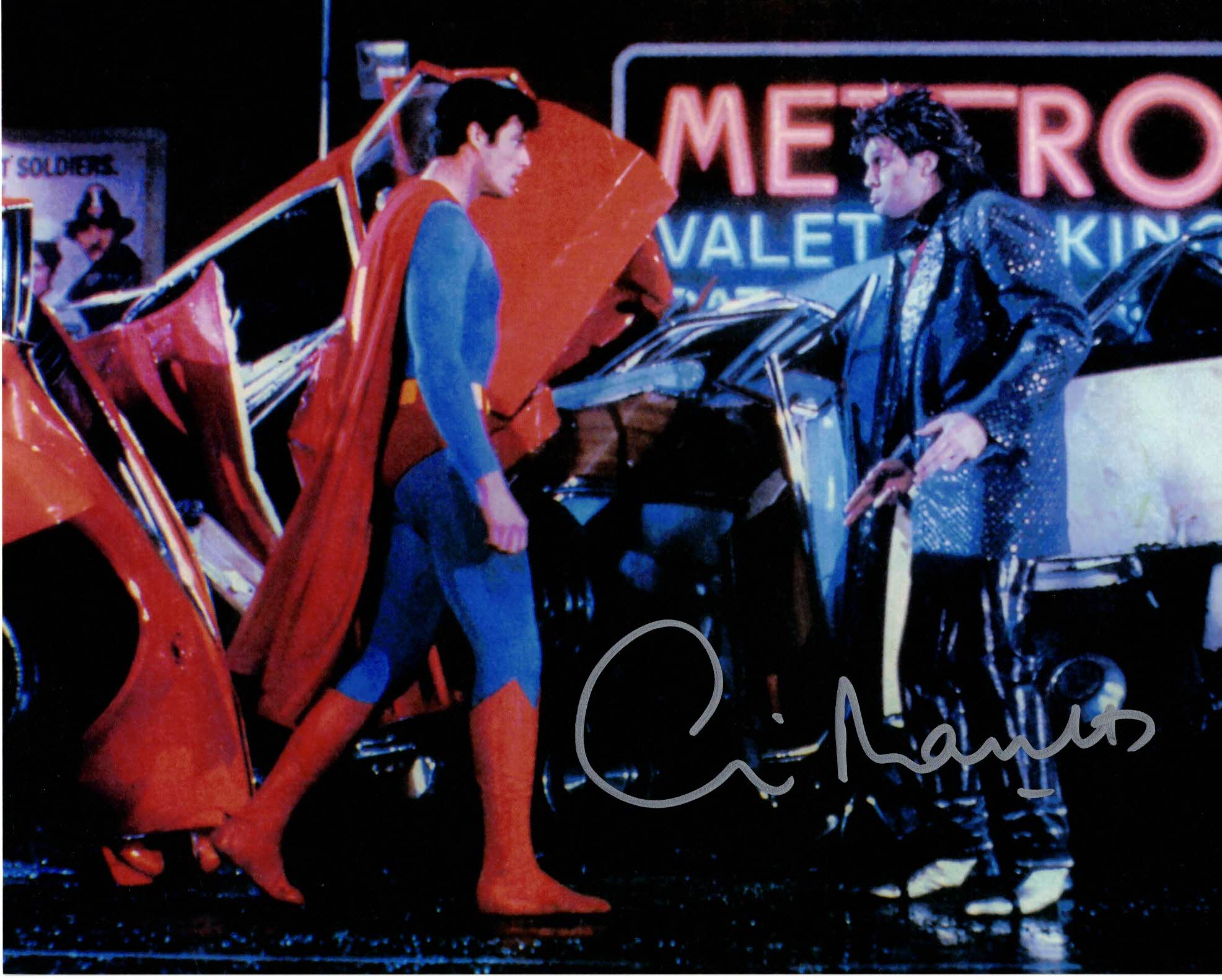 CLIVE MANTLE - Nuclear Man in Superman IV The Quest For Peace -  Hand signed 10 x 8 photo