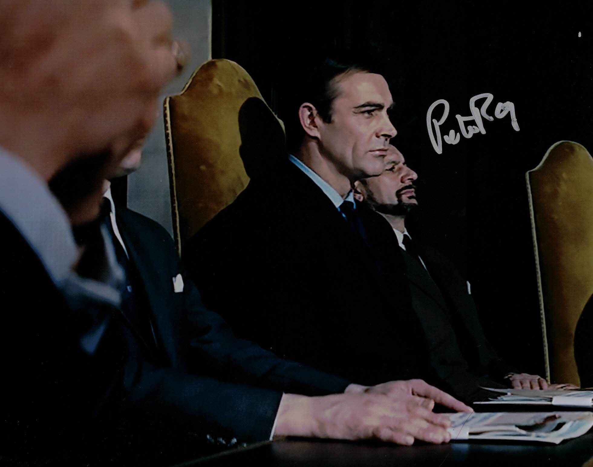 Peter Roy Rouses PETER ROY - 006 in Thunderball - James Bond- hand signed 10 x 8 photo ...