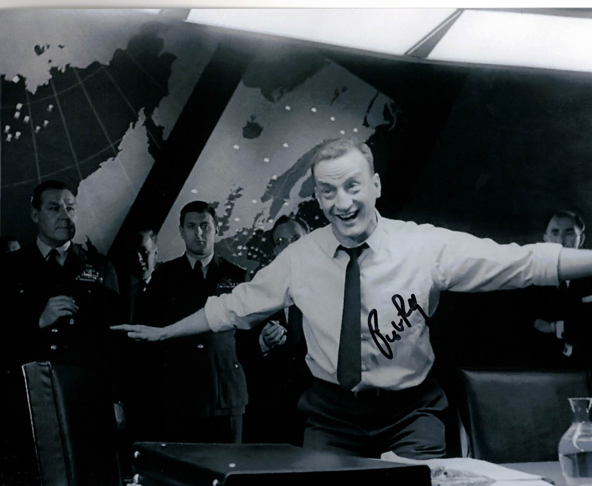 PETER ROY - War Room Aide - Dr Strangelove  - hand signed 10 x 8 photo