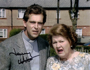 JEREMY GITTINS - Michael The Vicar in Keeping Up Appearances - hand signed 10 x 8 photo